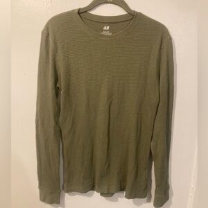 MUST BUNDLE H&M slim fit sage thermal